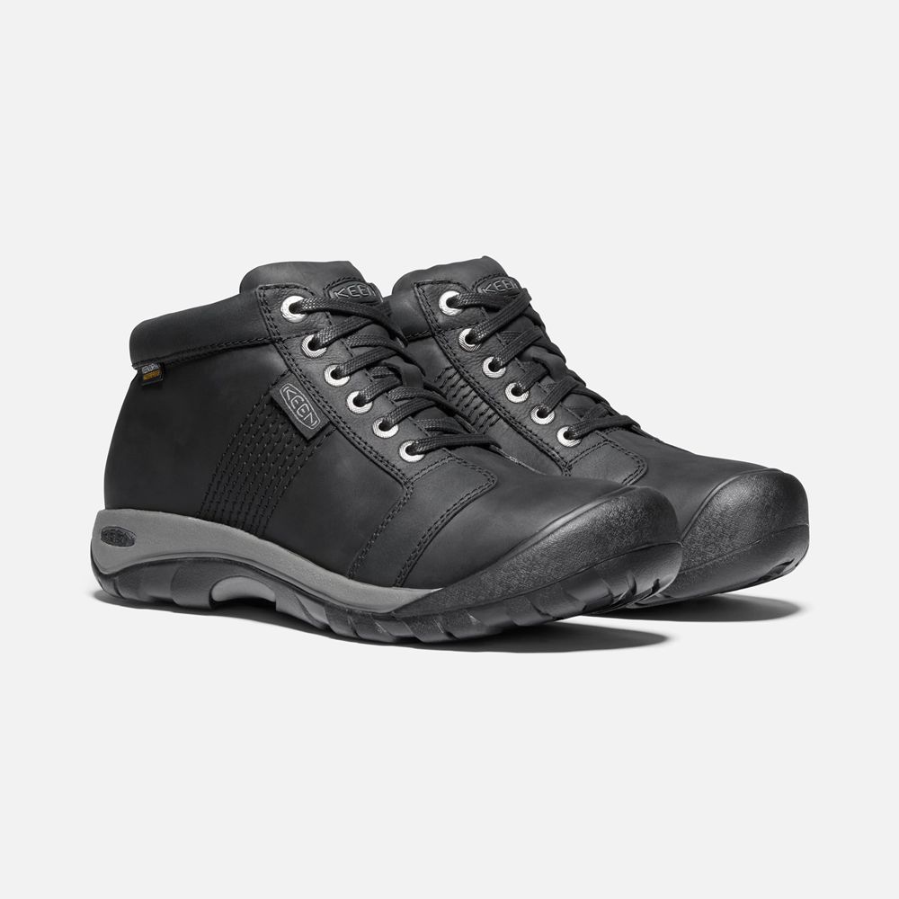 Keen Sneaker Kängor Herr Svarta - Austin Waterproof - 165274RFQ
